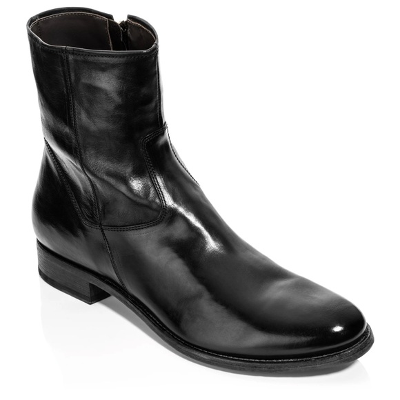 To Boot New York black leather boots Sz 7.5 - Picture 1 of 14